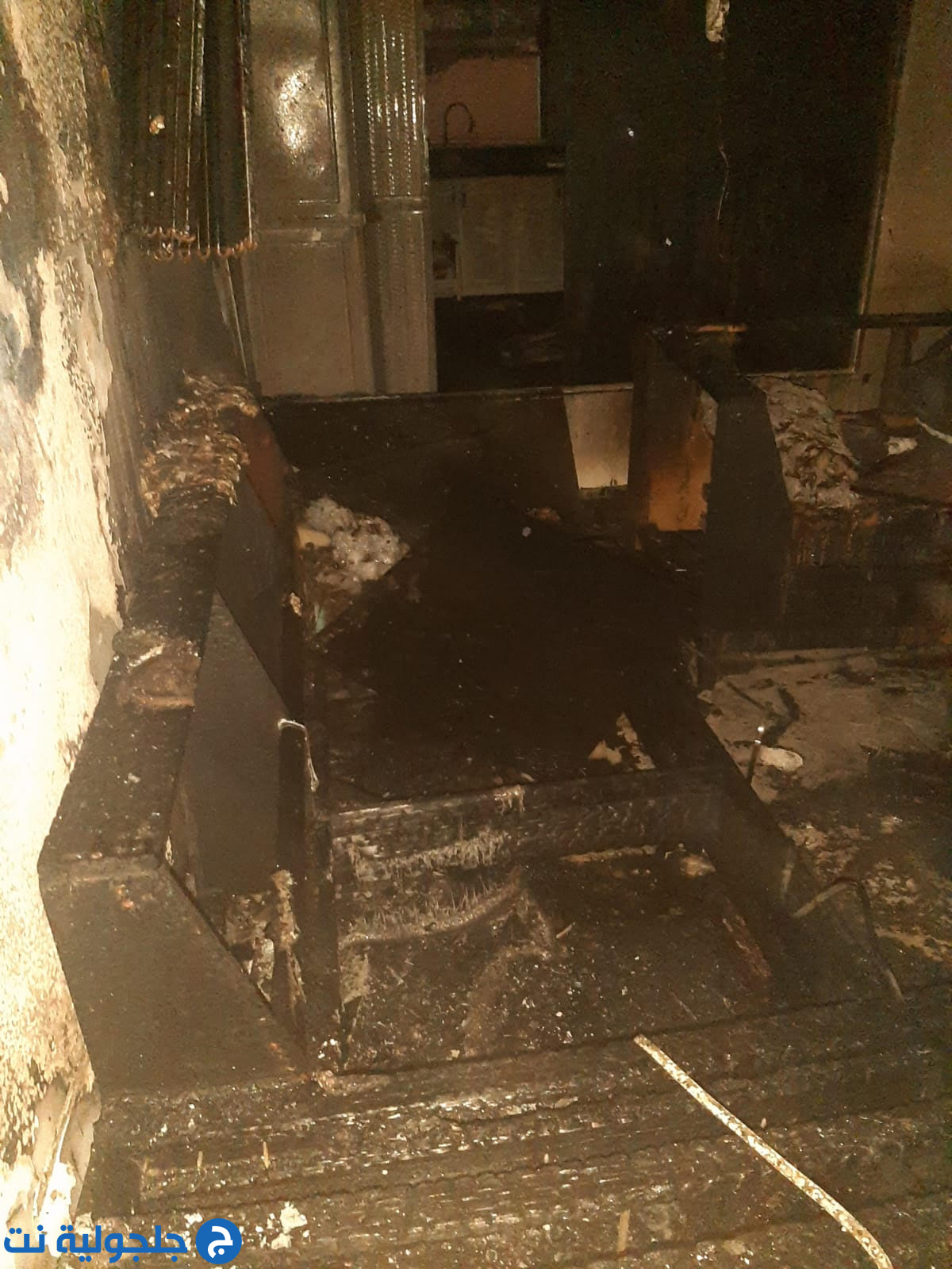 حريق داخل منزل في مدينة باقة الغربية 